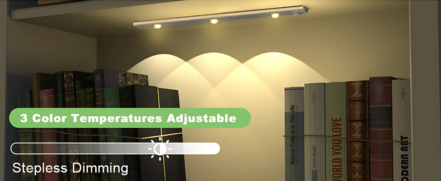 LED PIR Motion Sensor Cabinet With USB Rechargeble